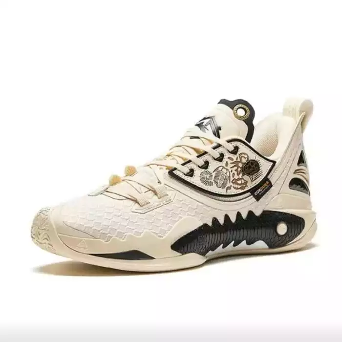 Anta Shock Wave 5 V2 Basketball Shoes - Fossil