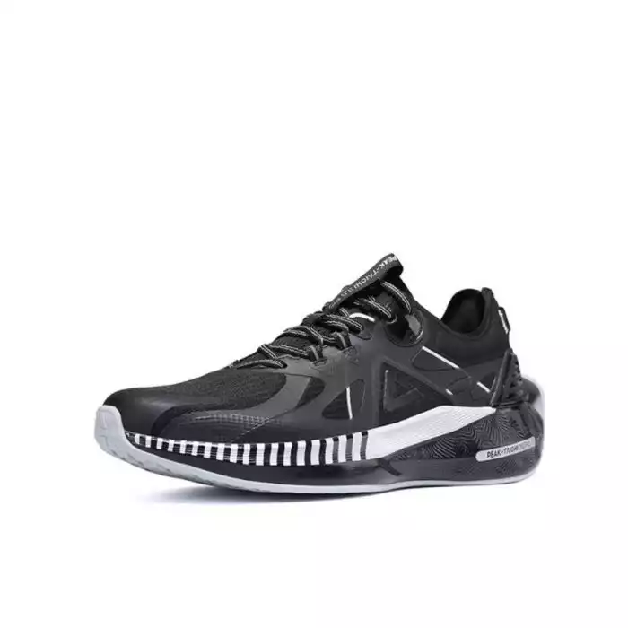 Peak TaiChi 3.0 Pro Men's Casual Running Shoes - Black/Silver