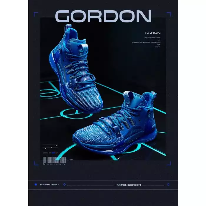 Aaron Gordon AG1｜361º Men's Professional Sports Shoes - Blue