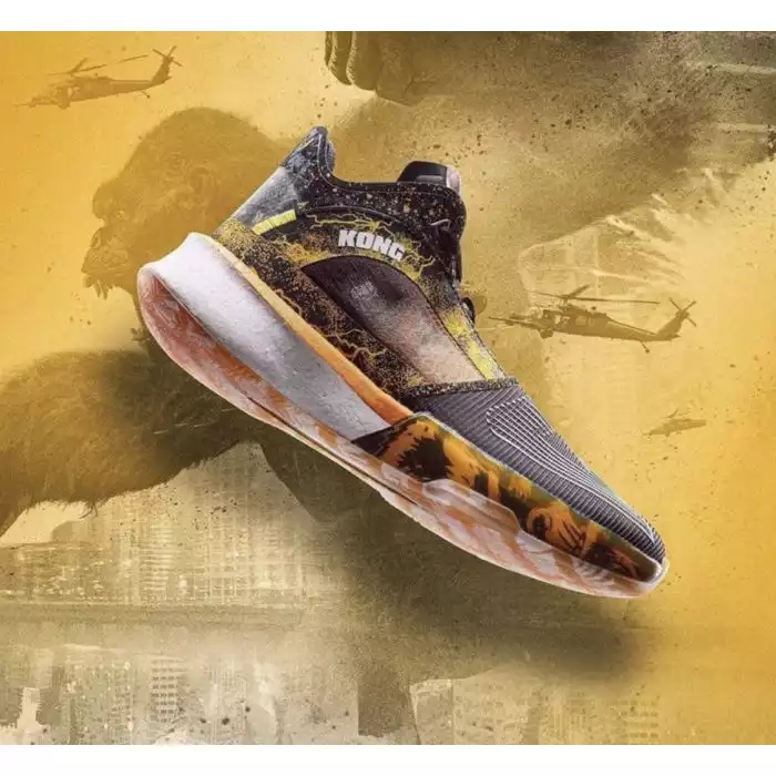 Peak Andrew Wiggins Triangle Men's High Basketball Shoes - Godzilla