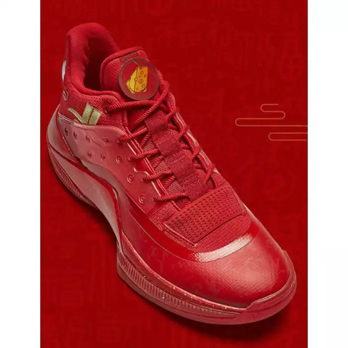 Xtep JL7 Jeremy Lin Levitation 4 SE Basketball Shoes - Chinese Red