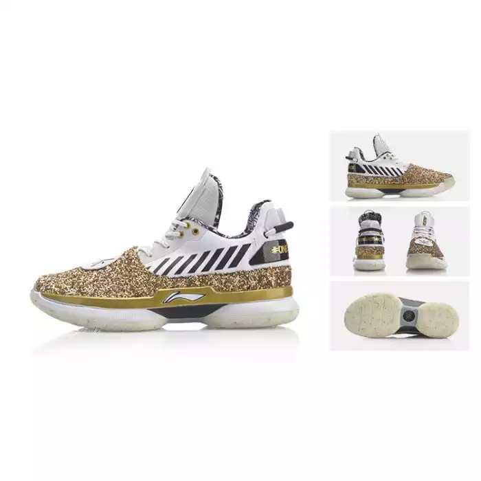 Li-Ning Way of Wade 7 One Last Dance Home Basketball Shoes - White