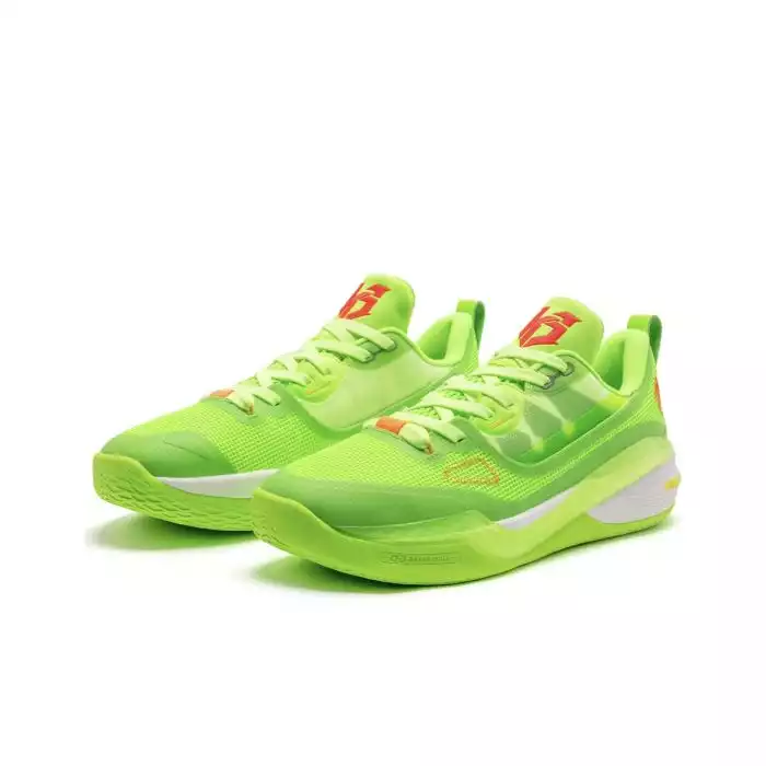 Unisletion Kyon☆ Keldon Johnson x Qiaodan Fengci 6 Pro Basketball Shoes - Yellow Green