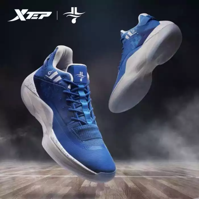 Xtep JL7 Jeremy Lin Levitation 4 SE Basketball Shoes - Beijing Blue