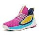 Anta Klay Thompson KT4 Splash 1 Men's Basketball Sneakers - Purple/Yellow/Blue