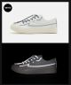 Warrior x Light Wave Low Foundation Reflective Canvas Shoes-White/Gray