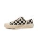 Feiyue x Warrior Men‘s/Women’s Low Checkerboard Canvas Shoes - Black