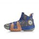 Li-Ning Badfive 1 Xlarge High Men‘s Basketball Shoes - Blue/Orange 
