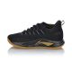 Li-Ning Flash V Playoff Men's Professional Basketball Sneakers - Black/Gold 