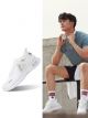 Peak x Taichi 2.0 Pro Breathable Thicken Mid Sneakers - White