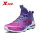 Xtep JL7 Jeremy Lin Light Feather Series “Purple Lightning” Practical Casual Shoes