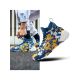 Anta 2019 Men's Klay Thompson KT4 High Basketball Shoes - Blue/Yellow