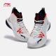 Li-Ning Sonic VIII C.J. MCCOLLUM Official New Men's High Sports Shoes - White/Black