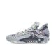 Anta Shock Wave 5 Basketball Shoes - Gray White 