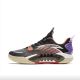 Anta Shock Wave 5 Team V2 Basketball Shoes - Black Orange Purple