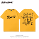 Kyrie Irving x Anta Number 11 Mavericks Print T-shirts - Yellow