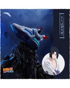Anta x NARUTO "Uchiha Sasuke" Men's Sports Shoes - Gray/Blue