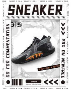 Aaper x Li-Ning Badfive 2 Low Men‘s Basketball Shoes - Black/Gray 