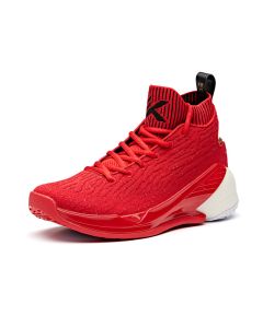Anta 2019 Men's Klay Thompson KT4 High Basketball Shoes - Red