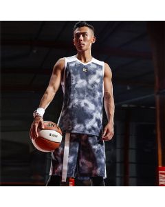 Anta 2019 Men's Klay Thompson KT Basketball Jersey & Shorts - Black/White