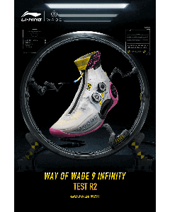 Li-Ning Way Of Wade 9 INFINITY “Test R2” Men's High Basketball Sneakers 