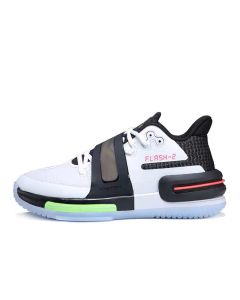 Peak Underground Goat 2020 Flash 2 Basketball Sneakers - Black/White
