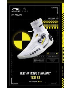 Li-Ning Way Of Wade 9 INFINITY TEST R1 Men's High Basketball Sneakers 