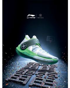 Li-Ning Way Of Wade 6 裂变 7 Profession Basketball Shoes - Gray/Green 