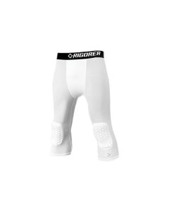 RIGORER 3/4 Basketball Padded Compression Tights Pants