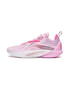 Li Ning Speed 10 x Professional Basketball Shoes - Pink Leopard