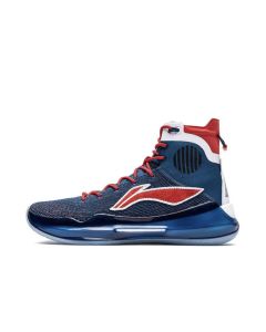 Li-Ning Yu Shuai XIII “䨻” Premium High Basketball Shoes - Blue/Red/White