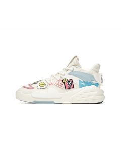 Marvel x Anta Badao “ venom “ Men’s Mid Sneakers - White