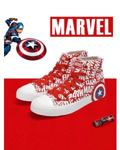 Feiyue x Marvel High Casual Canvas Shoes-Captain America