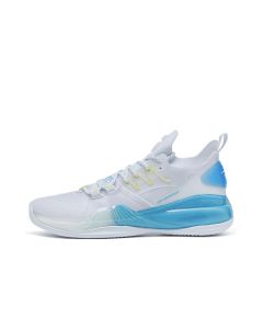 Xtep Jeremy Lin Two SE Men's Sports Basketball Shoes - White/Blue