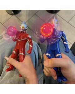 Hand-held Small Fan Superman Luminous Model Props/Birthday Present