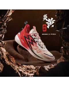 361° BIG3 3.0 Pro Men’s Low Actual Basketball Shoes - Lava red