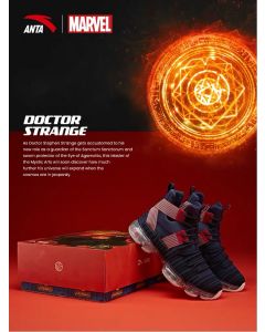 Marvel "Doctor Strange" x Anta Women's Casual Sneakers - Navy blue