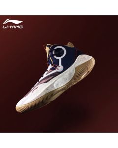 Li-Ning Sonic 9 Team C.J. McCollum Mid Professional Basketball Shoes - Blue