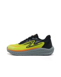 Rigorer Referee Shoes Wide Toe Men's Running Sneakers - Green Orange Black