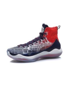 Li-Ning Yu Shuai XI 2017 Evan Turner China Trip Men's SOCK-LIKE Slip on Shoes - Red/Blue/White