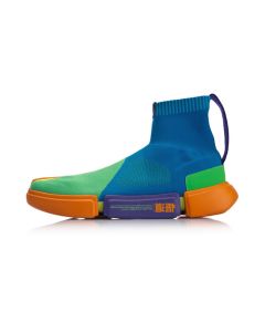 Li-Ning NYFW Essence 悟道 2.0 ACE Men’s Socks High Basketball Shoes - Blue/Green