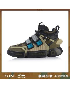 Li-Ning 2019 NYFW Essence 悟道 ACE + Men’s High Casual Shoes - Khaki
