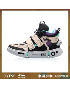Li-Ning 2019 NYFW Essence 悟道 ACE + Men’s High Casual Shoes - Purple