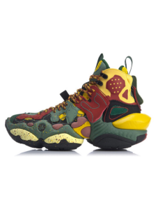 Li-Ning 2019 NYFW ACE Men’s Mid Basketball Shoes - Green/Yellow