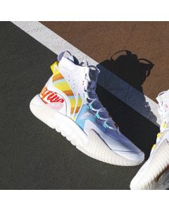 Li-Ning Badfive 2 High Men‘s Basketball Shoes - White/Yellow 