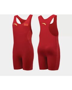 Anta Professional Weightlifting Competition Uniform/One-piece suit/Freestyle Wrestling Uniform