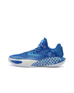 Keldon Johnson x Qiaodan Fengci Rise Basketball Shoes - Blue/White