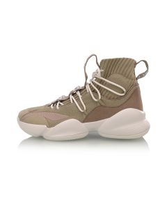 Li-Ning Power V Playoff C.J. McCollum Cushioning High Basketball Shoes - Khaki