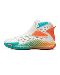 Anta 2020 Klay Thompson KT5 "Halloween" Men's Limited Basketball Shoes - White/Orange/Blue 