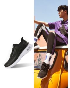 Peak x Taichi 2.0 Pro Breathable Thicken Mid Sneakers - Black/White